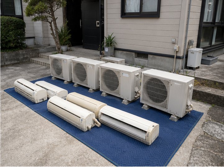 栄周辺のリフォーム前・買い替え前の旧機回収の施工イメージ